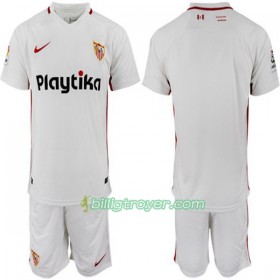 Billige Fotballdrakter Sevilla Barn Hjemmedraktsett 2018/19 Kortermet